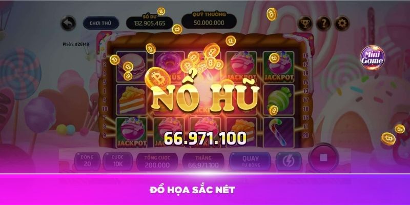 Đồ họa sắc nét trong game nổ hũ uy tín nhà cái Go99